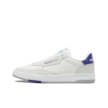 Reebok Court Peak Low-Top Skateboard Shoes Unisex Gray Blue