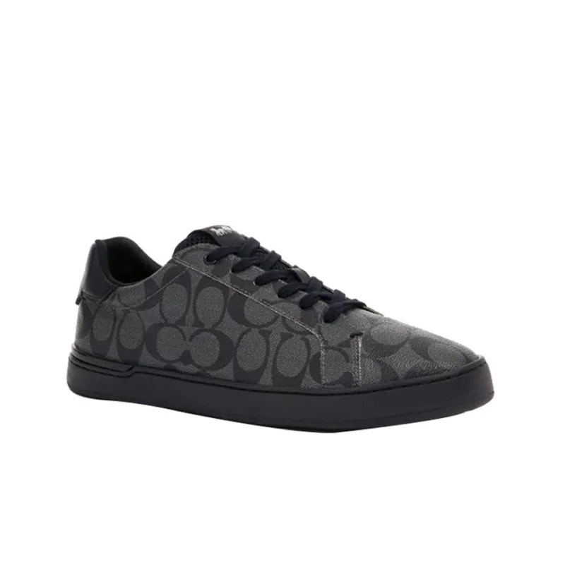 COACH Low Top Stylish Skateboarding Shoes Men's Black-1