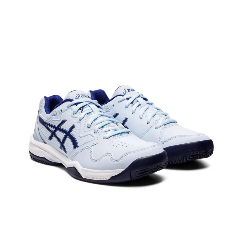 Asics Gel Dedicate 7 Clay Sneakers 'Light Blue White' Women's-2