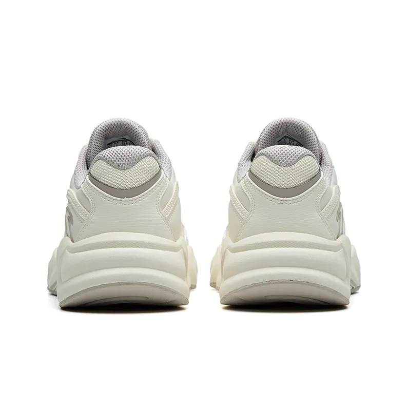 Anta Lightweight Low Top Sports Casual Shoes Women's Light Beige White-3