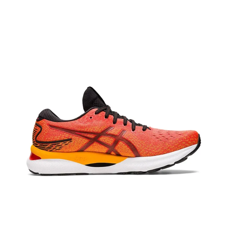 Asics Gel Nimbus 24 Cherry Tomato Black-1
