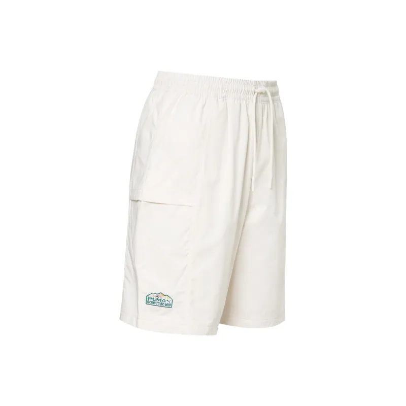 PUMA GLAMPING Casual Shorts Women's White-2