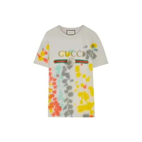 GUCCI T-Shirts Women's Gray