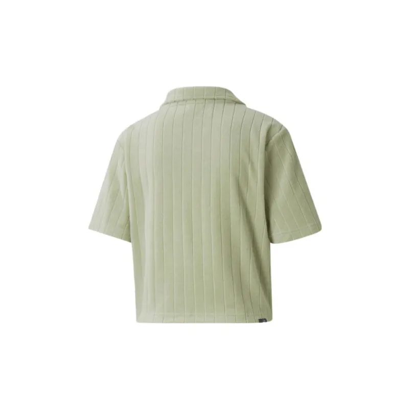 PUMA DOWNTOWN Polo Shirt Women's Green-1