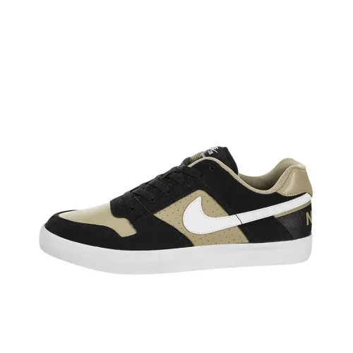 Nike SB Delta Skateboard Shoes Unisex Low-Top Black/Brown