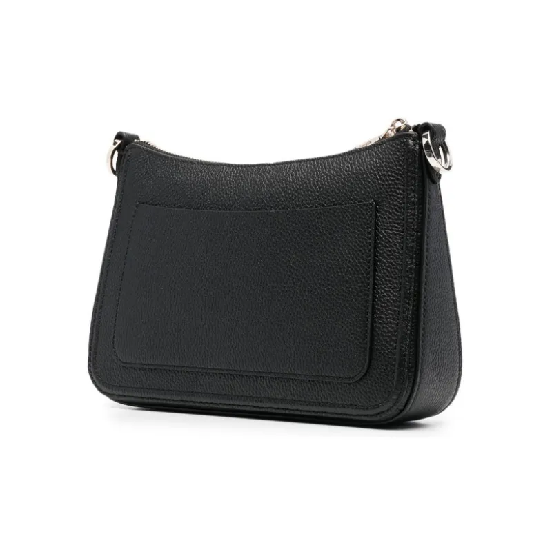 Kate Spade Hudson Calfskin Shoulder Bag, Crossbody Bag Medium Size Women's Black-2