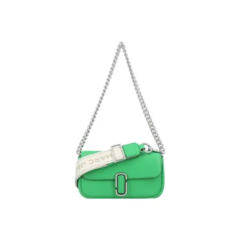 MARC JACOBS Smooth Cow Leather Portable Crossbody Bag Shoulder Bag Women's Green