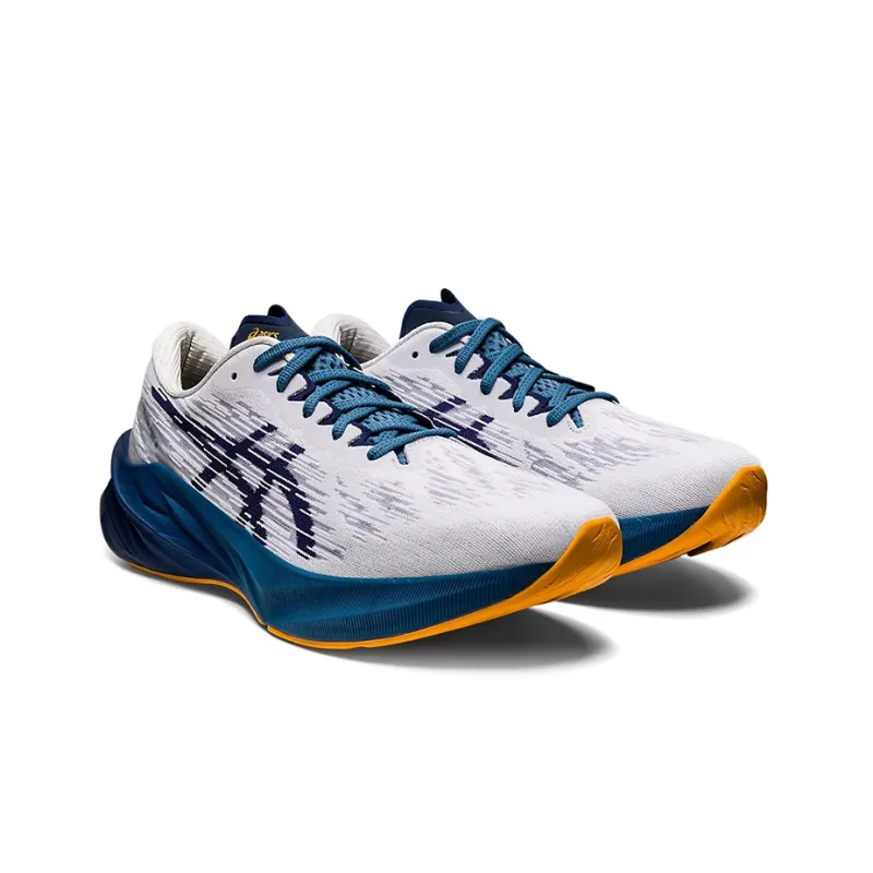 Asics Novablast 3 White Deep Ocean-2