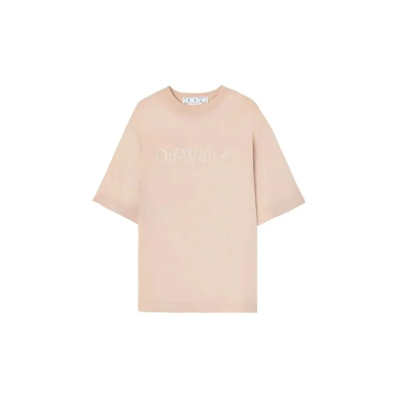 OFF-WHITE T-Shirts Men Pink-0