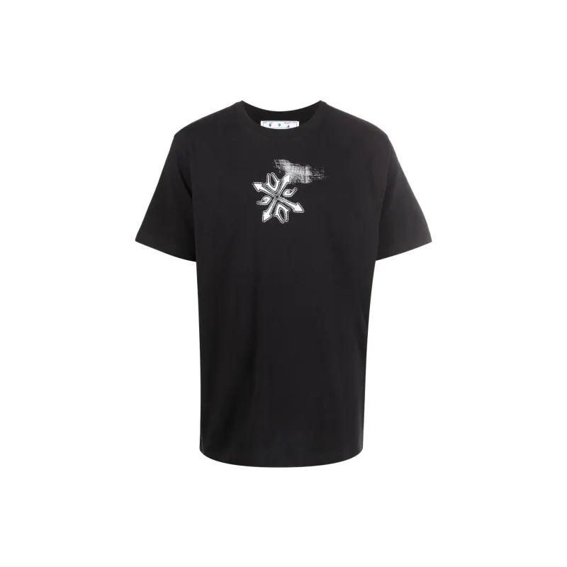OFF WHITE T Shirts Men Black-0