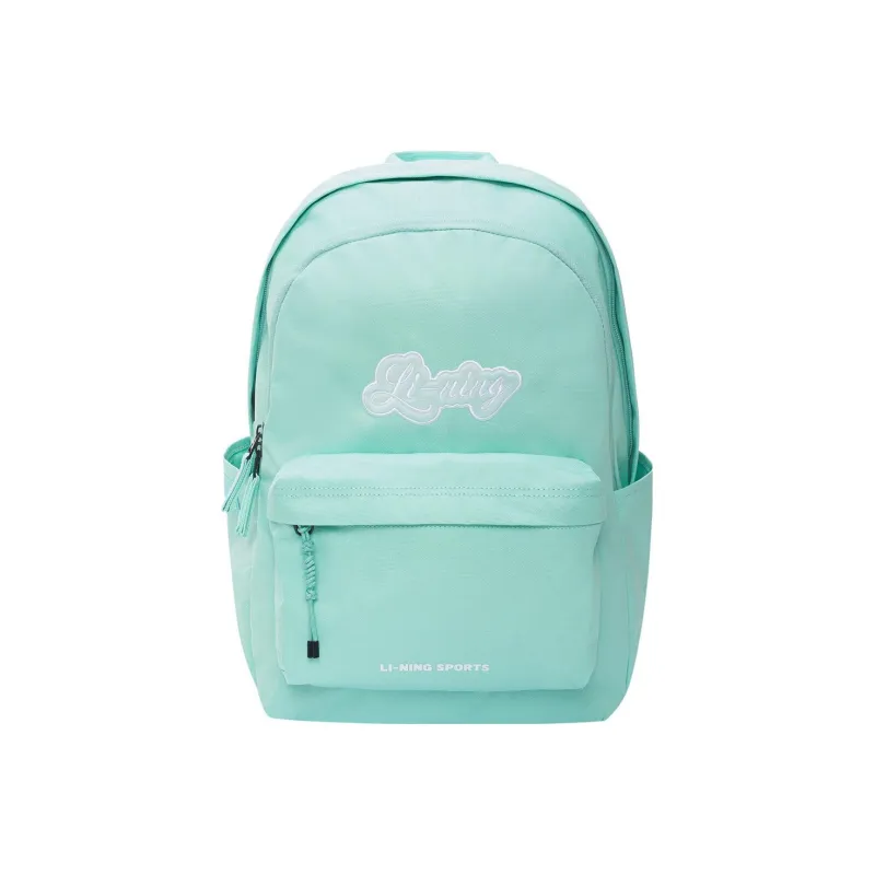 LiNing Sportlife Fabric Sports Backpack Regular Unisex Mint Green-0