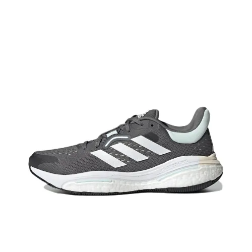 Adidas Solarcontrol Running Shoes Women's Low-Top Gray/Blue/White