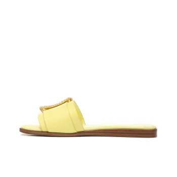 SAM EDELMAN Slide Slippers Women's Lemon