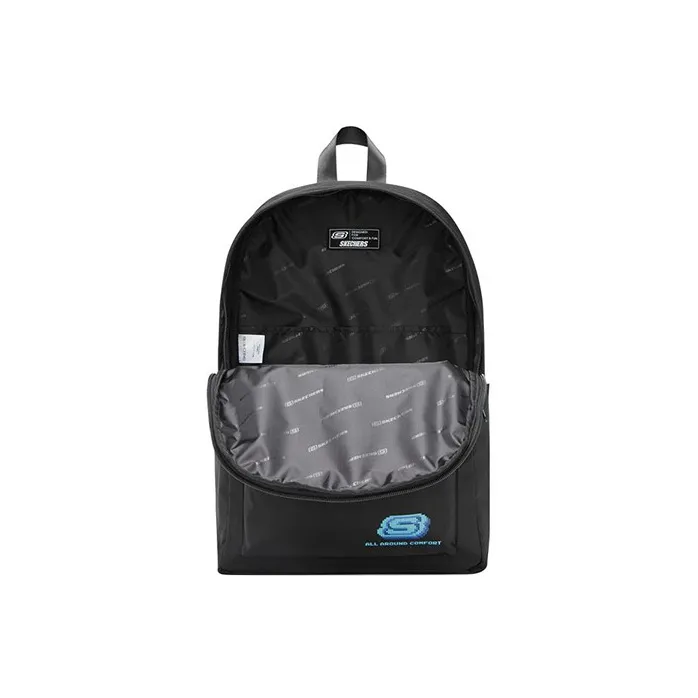 Skechers Fabric Backpack Regular Unisex Carbon Black-4