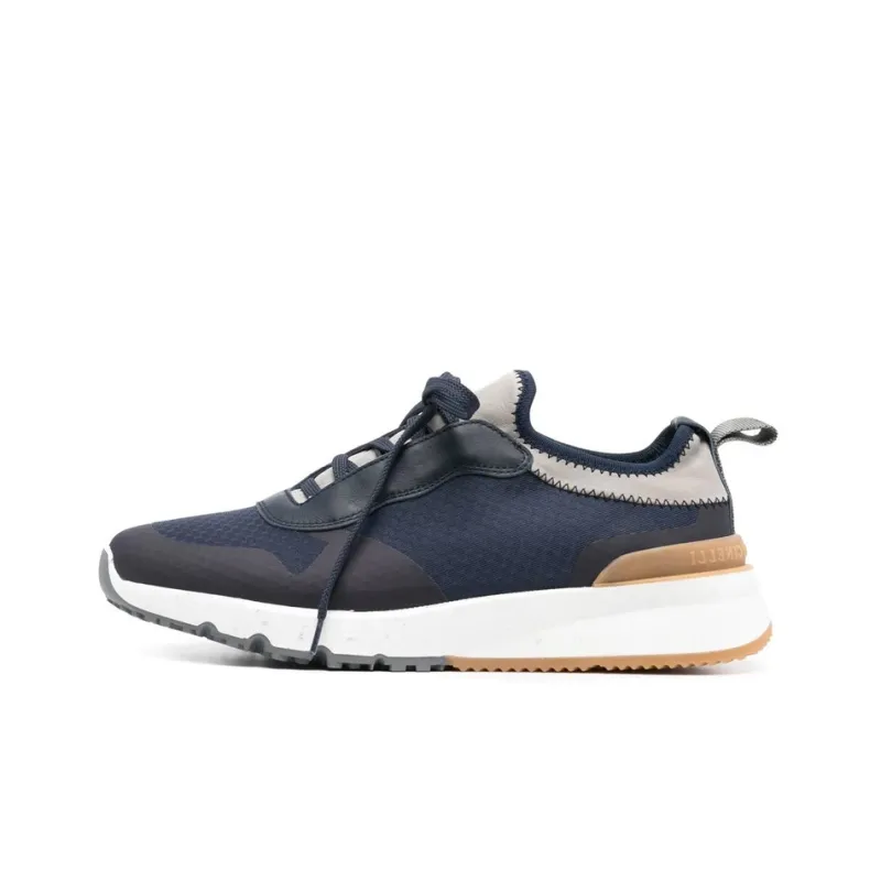 Brunello Cucinelli Sports Casual Shoes Men's Navy-0