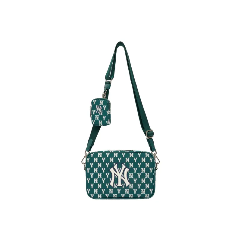 MLB Monogram Collection Polyester Tofu Bag, Combo Bag, Camera Bag, Shoulder Bag, Crossbody Bag Unisex Jasper-4