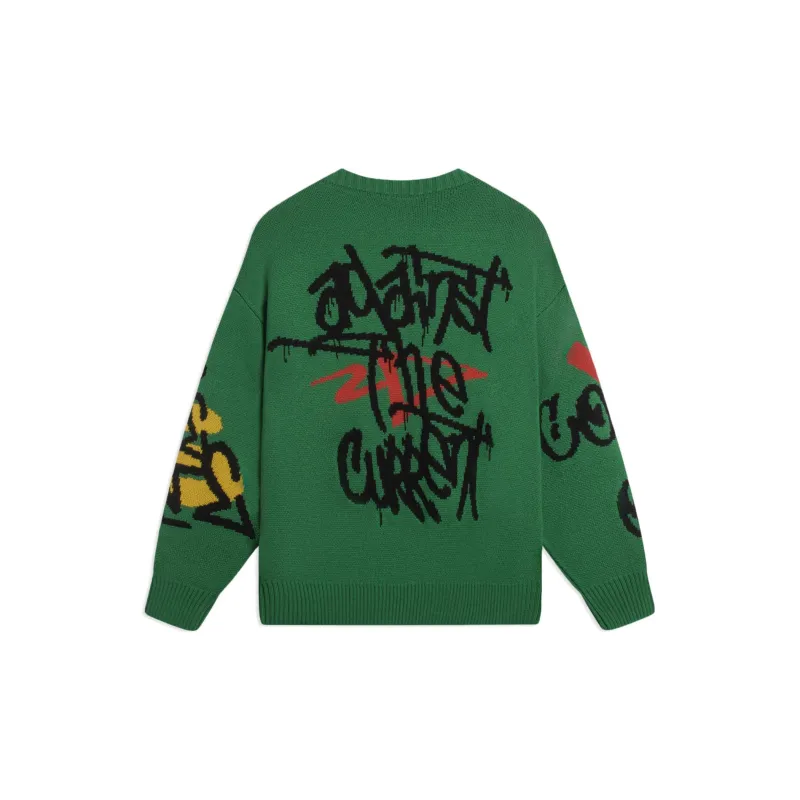 LiNing Sweater Unisex Leaf Green-1