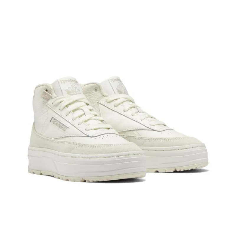 Reebok Women's Club C Geo Mid 'Chalk Alabaster' Women's-2