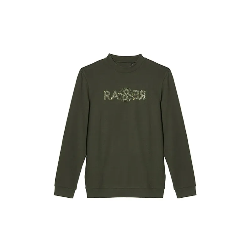 RARE FW22 Straight Long Sleeved T Shirt Men's Green-0