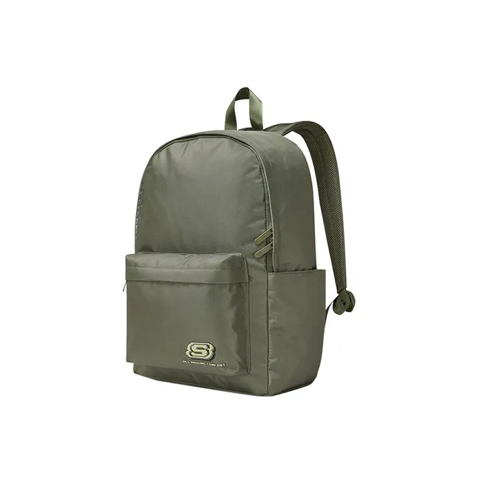 Skechers Fabric Backpack Regular Unisex Olive Green-1