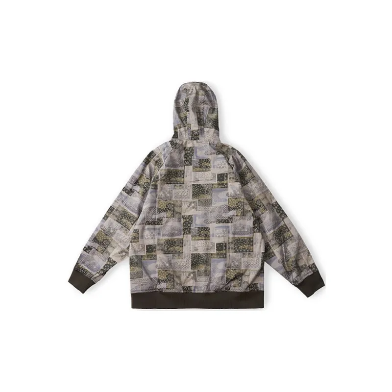 TEKABLU Jackets Unisex Hundred Families Green-1