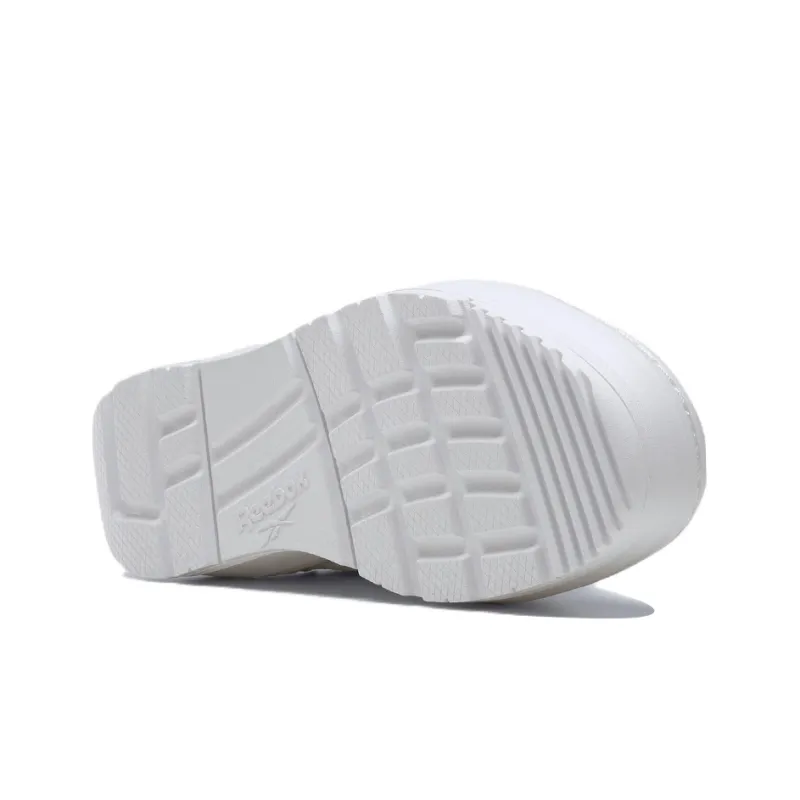 Reebok Club C Lightweight Wear-resistant And Non-slip Low-Top Skateboard Shoes Women's White Green-4