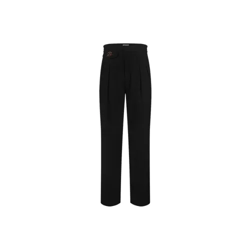 Bosieagender Casual Pants Unisex Black