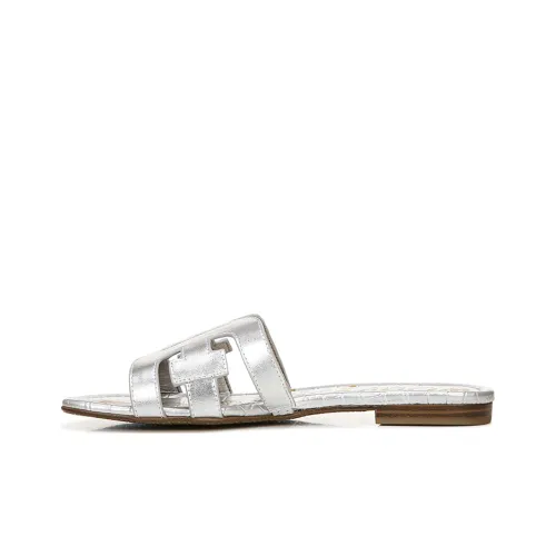 SAM EDELMAN Slide Slippers Women's Silver