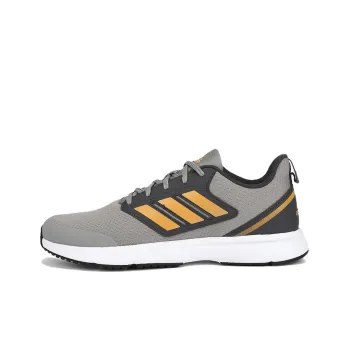 Adidas Stunicon Anti-Slip And Wear-Resistant Breathable Low-Top Running Shoes Men's Gray Yellow
