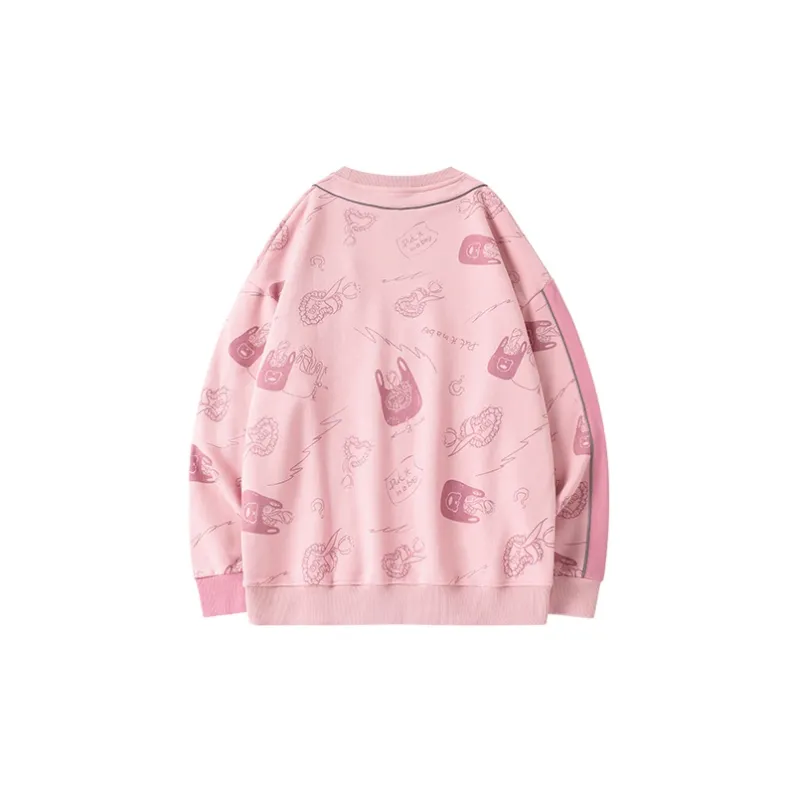 LAMLICKA Sweatshirts Unisex Pink-1
