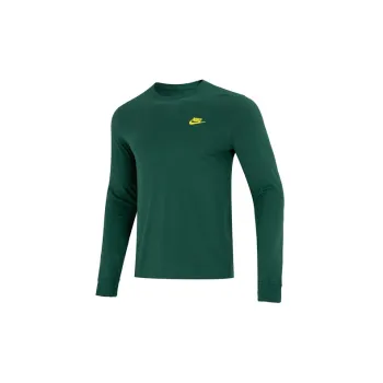 Nike T Shirts Men Olive Green