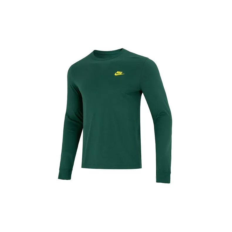 Nike T Shirts Men Olive Green-0