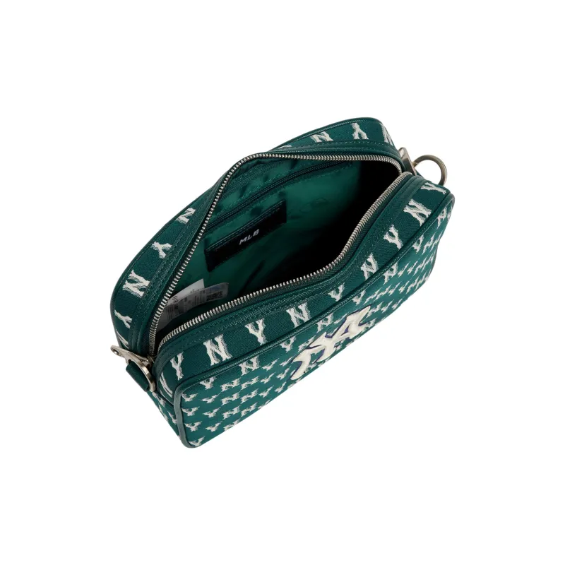 MLB Monogram Collection Polyester Tofu Bag, Combo Bag, Camera Bag, Shoulder Bag, Crossbody Bag Unisex Jasper-5