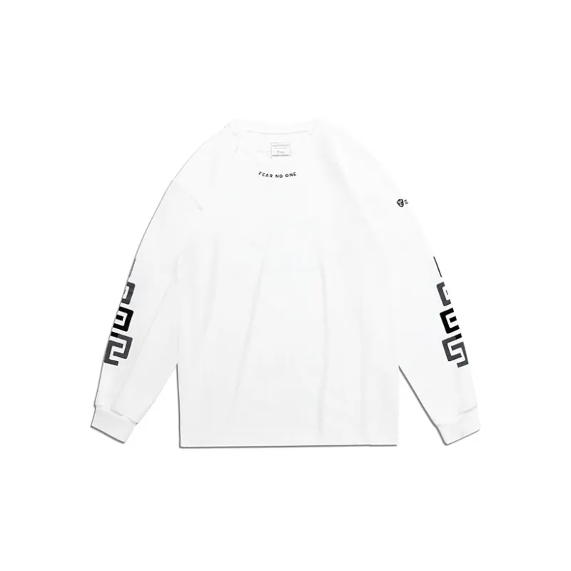 Monster Guardians Long Sleeved T Shirt Men's White-1