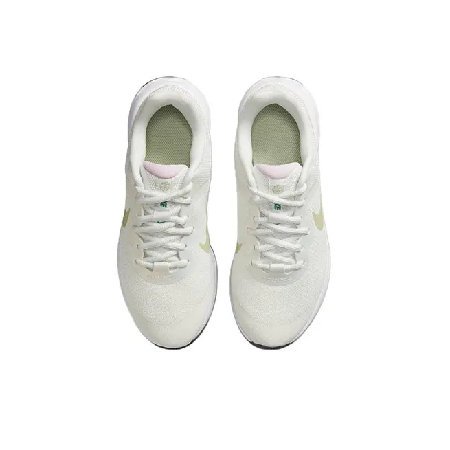 Nike Revolution 6 Next Nature SE GS 'White Honeydew Pink Foam'-3
