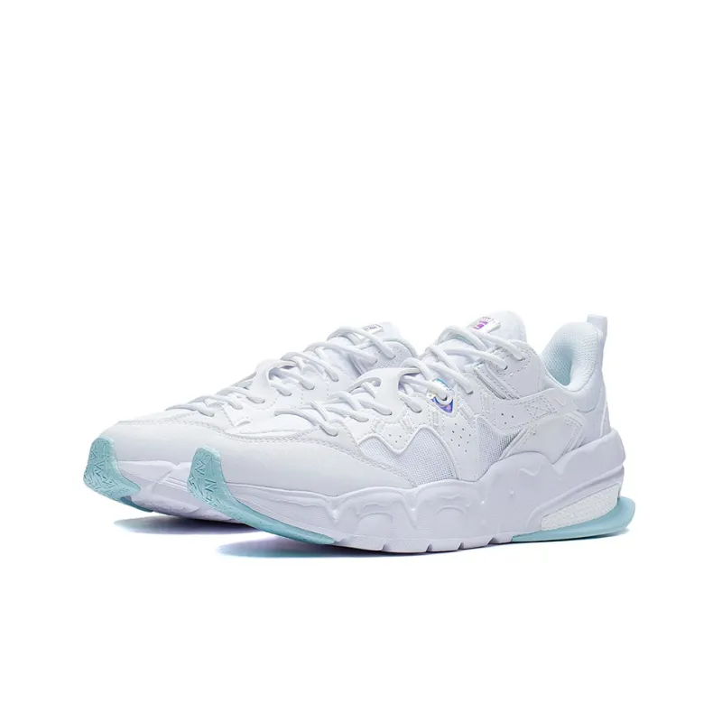 LiNing Fle Low Top Sports Casual Shoes Women's White-2