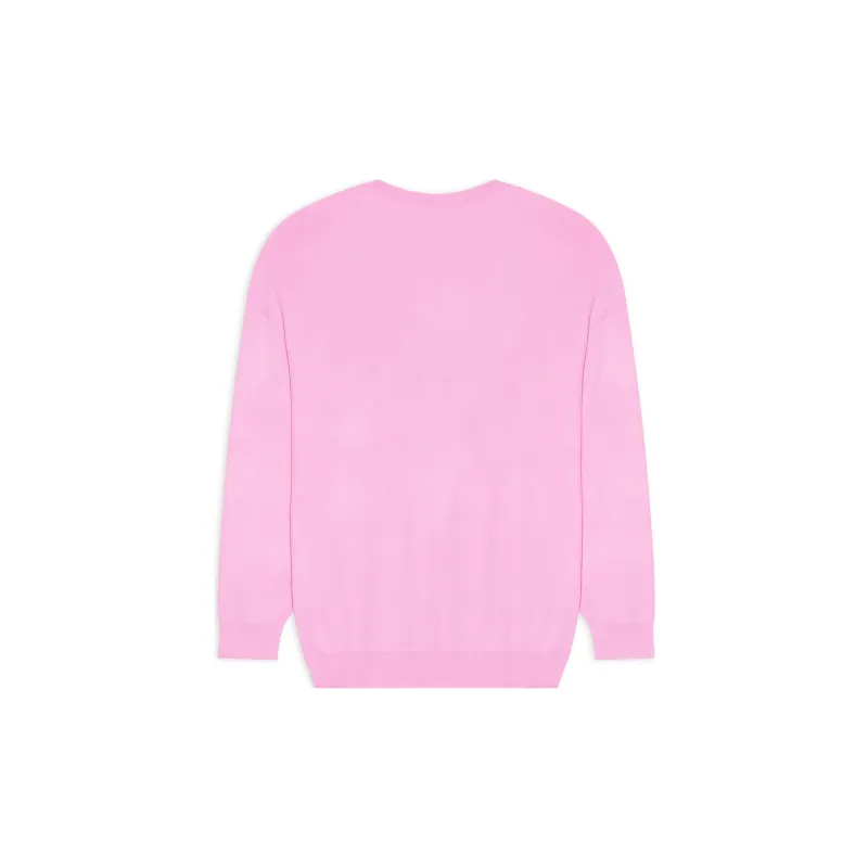 Balenciaga V Neck Oversize Knit Sweater-1