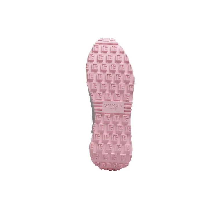 BALMAIN Racer Casual Shoes Women's Pink-4