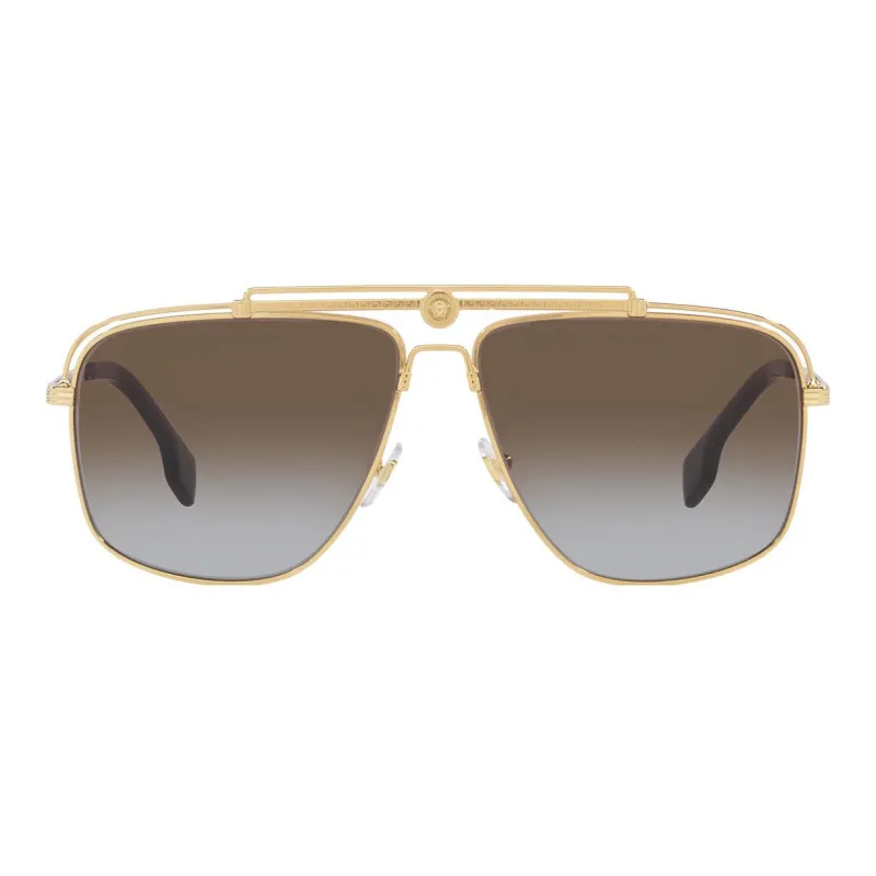 VERSACE Eyewear Medusa Focus Oversized Frame Sunglasses-1