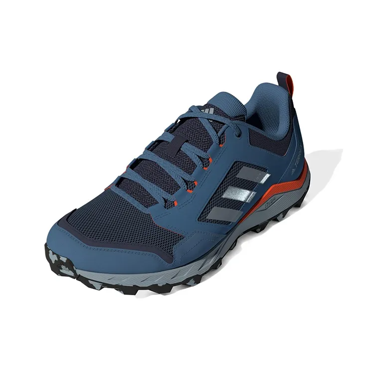 Adidas Terrex Tracerocker 2.0 Trail Running Anti-Slip And Wear-Resistant Breathable Low-Top Trekking Shoes Men's Blue-2