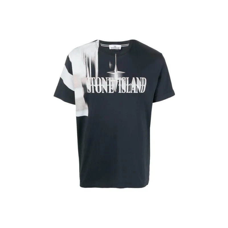 STONE ISLAND T Shirts Men Blue-0