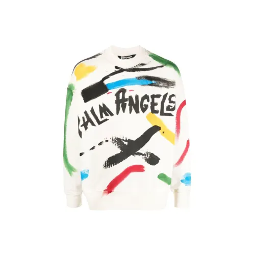 PALM ANGELS Brush Strokes Sweatshirt 