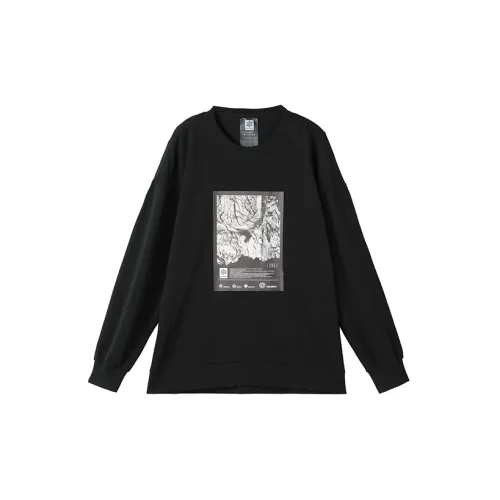 NORVINCY Chinese Fashion Trend Without Hood Pullover Sweatshirt Unisex