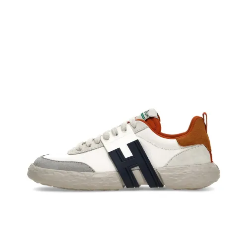 HOGAN-3R Casual Shoes Women's Low-Top White/Black/Brown