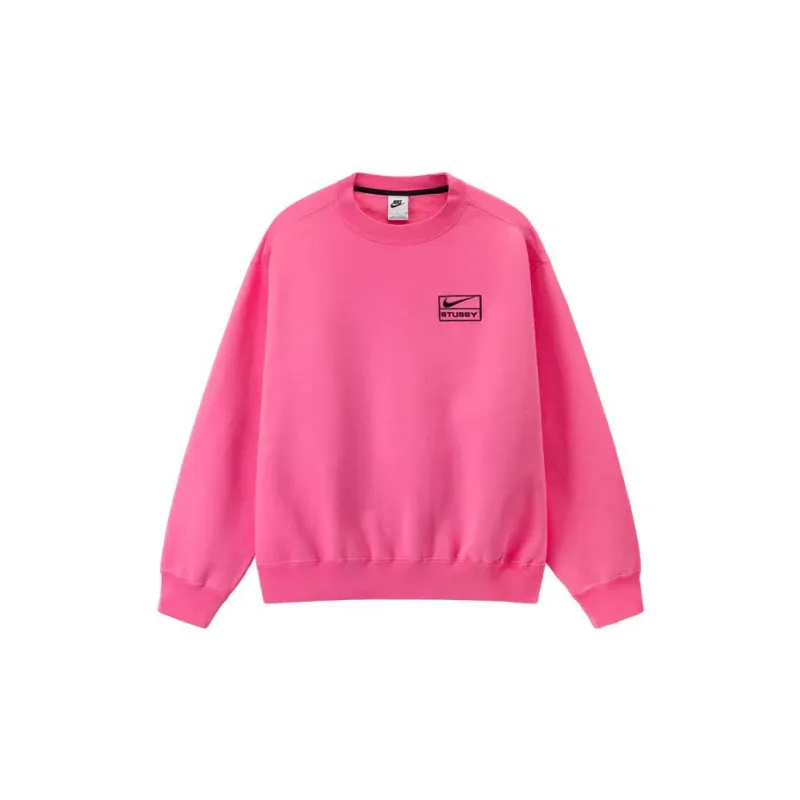 Nike X Stussy Nrg Washed Fleece Crew - POIZON
