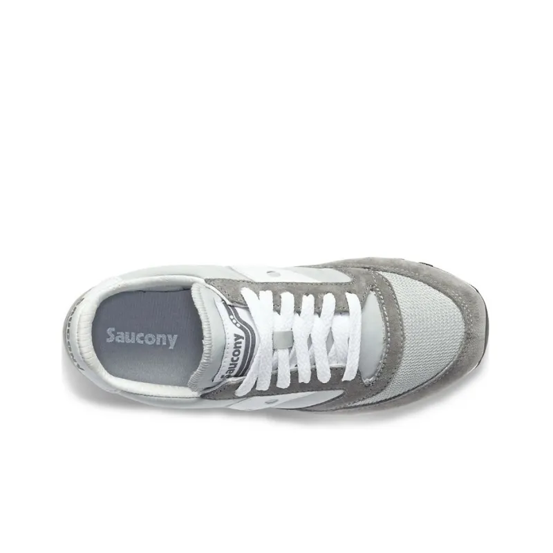 Saucony Jazz 81 NM Low-Top Running Shoes Women's Gray White Standard M-3
