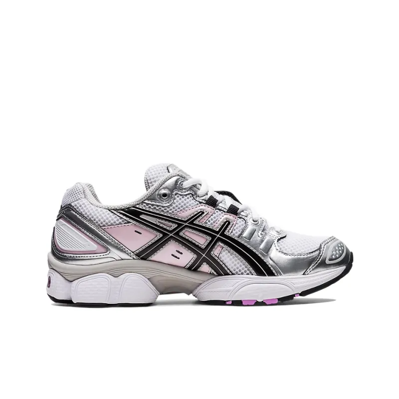 Asics Gel Nimbus 9 White Black Light Pink Women's-1