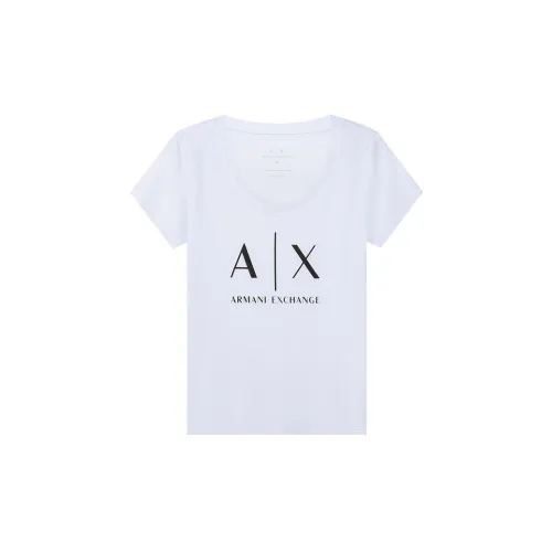 ARMANI EXCHANGE T-Shirts Women's White