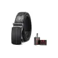 Black Strap Gunmetal Buckle+Premium Box
