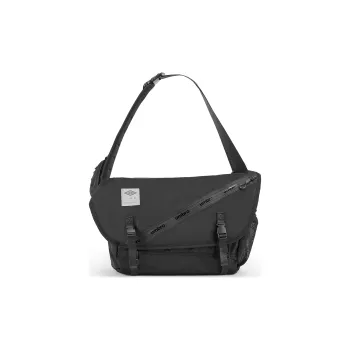 Umbro Fabric Messenger Bag, Shoulder Bag, Crossbody Bag Regular Men's Black